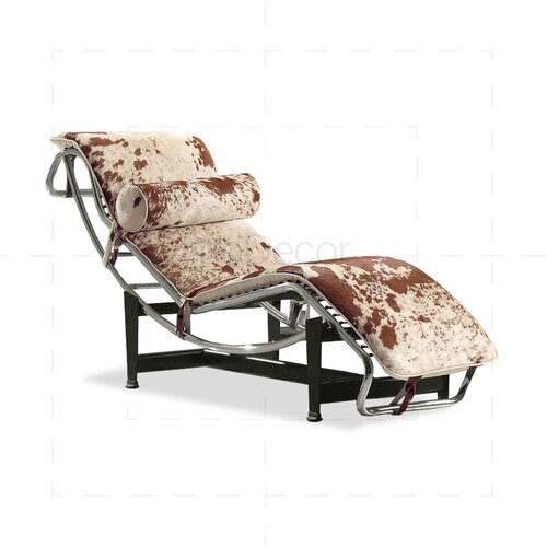 Le Corbusier Chaiselongue LC4 mit Pony-Leder
