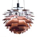 Kleine Poul Henningsen Artichoke Lamp in Kupfer