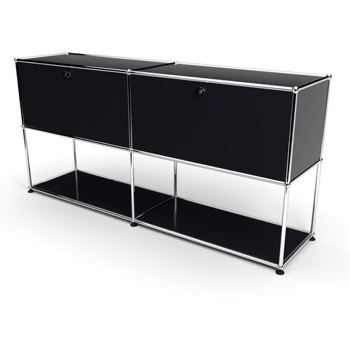 Sideboard 2x2 mit 2 Klapptren, unten offen