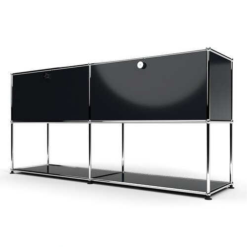 Sideboard 2x2 mit 2 Klapptren, unten offen