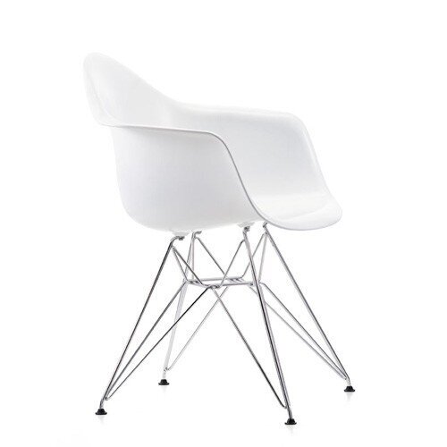 Eames DAR Stuhl in Wei�
