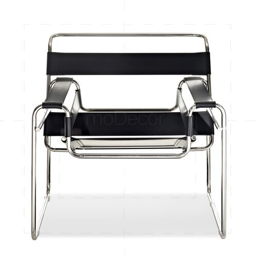 Marcel Breuer Wassily Chair in Schwarz