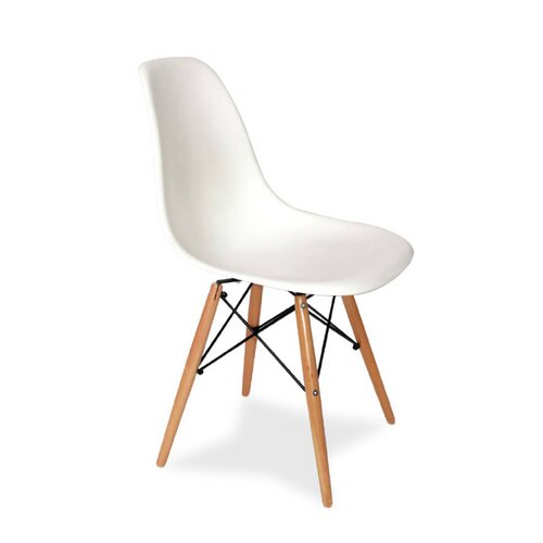 Eames DSW Stuhl in Wei�