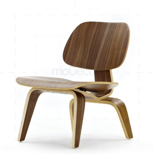 2er Set Eames Chair LCW Stuhl aus Rosenholz