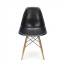 2er Set Eames DSW Stuhl in Schwarz