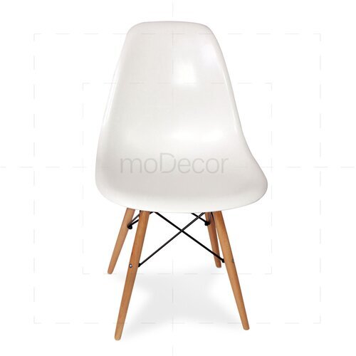 2er Set Eames DSW Stuhl in Wei�