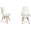 2er Set Eames DSW Stuhl in Wei�