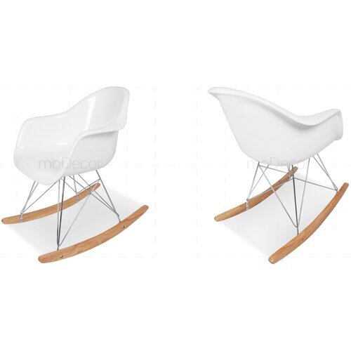 2er Set Eames RAR Stuhl in Wei�