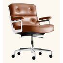 Eames Lobby Chair EA 104 in Cognac