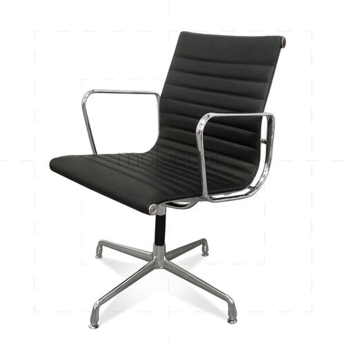 Eames Office Chair EA 108 in Schwarz
