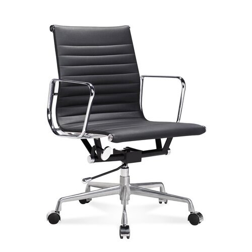 Halbhoher Eames Office Chair EA117 mit geripptem,...