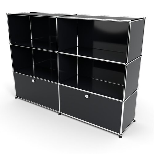 Highboard 3x2 mit 2 Klapptren unten