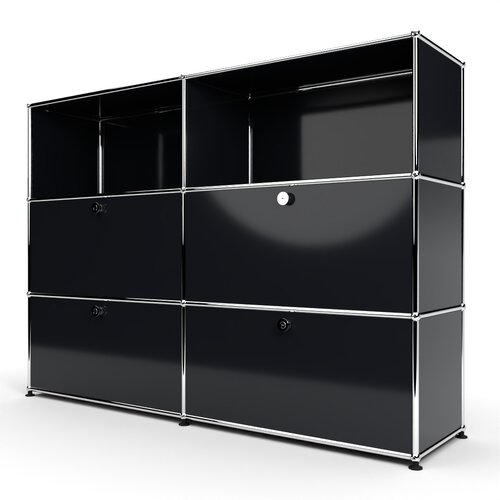 Highboard 3x2 mit 4 Klapptren mitte und unten