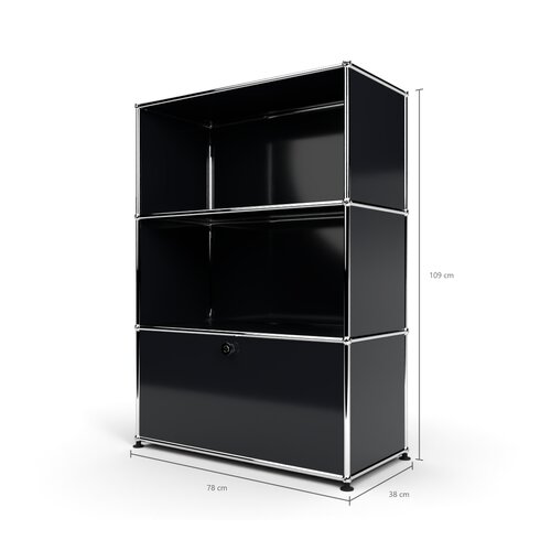 Highboard 3x1 mit 1 Tr unten