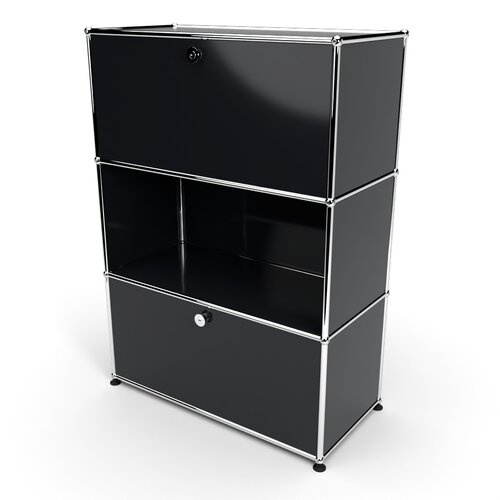 Highboard 3x1 mit 2 Klapptren oben und unten