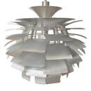 Kleine Poul Henningsen Artichoke Lamp in Silber