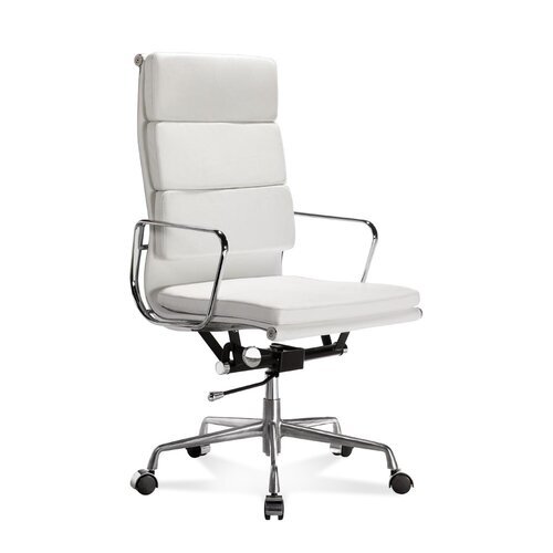 Hoher Eames Office Chair mit weichem Polster in Wei�
